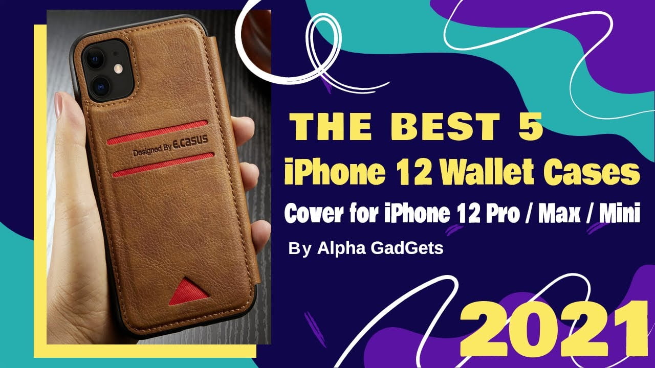 Top 5: Best iPhone 12 Wallet Cases of 2021 / Card Slot, Phone Cover for iPhone 12 Pro / Max / Mini