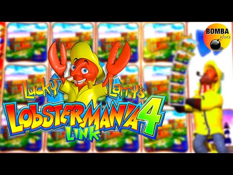 🦞 Lucky Larry’s Lobstermania 4 Link Las Vegas Casino Slot machine Win