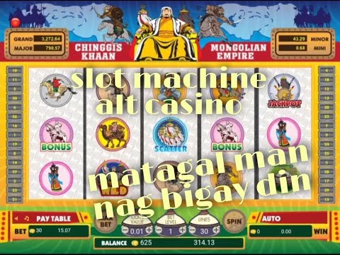 ALTCASINO ONLINE (mongolain empire) slot machine tagal man sulit pa rin…