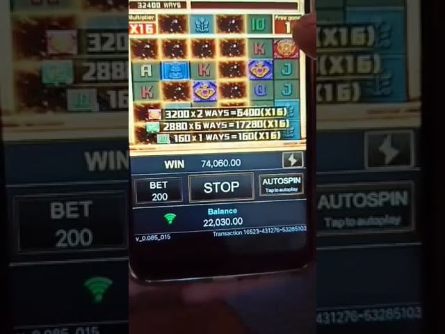 Golden Empire Slot casino online game...won 100k....