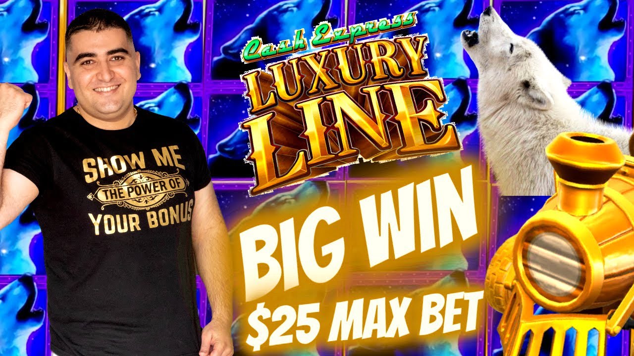Luxury Line Slot Machine HUGE WIN – $25 Max Bet ! NEW IGT High Limit Slot Machine Max Bet Bonus
