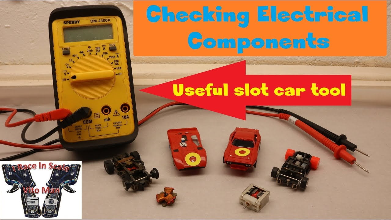 HO Slot Car Tech Tips(EP 4): Checking Electrical Components