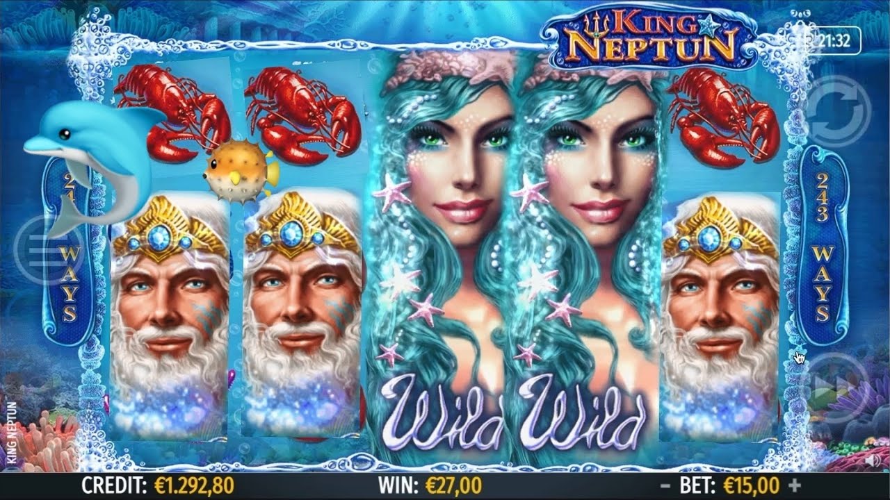 Slot BAR King Neptun Online Macchinette Italia Big WIN