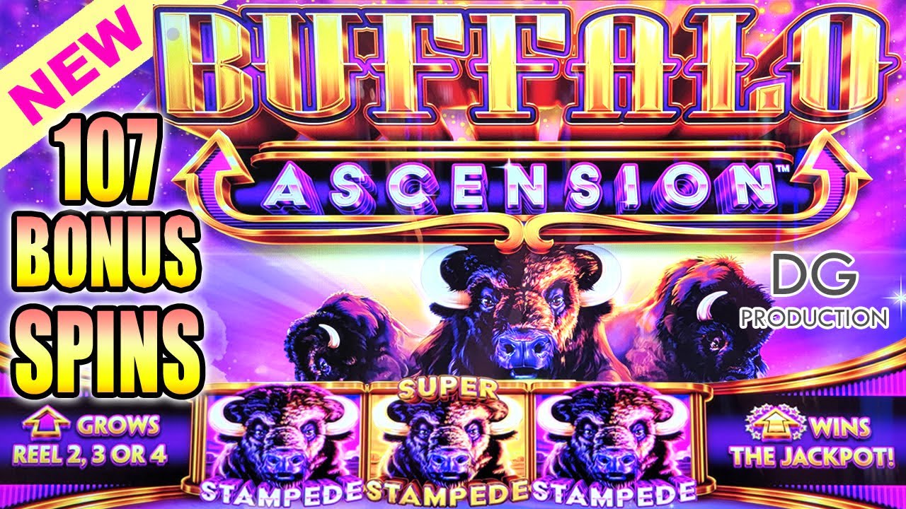 🔥 NEW 🔥 Buffalo Ascension 107 Bonus Spins Stampede Slot Machine Vegas This Is What I Got Aristocrat