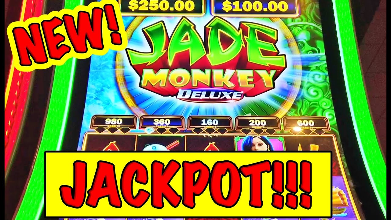 JACKPOT HANDPAY on New Slot: Jade Monkey Deluxe