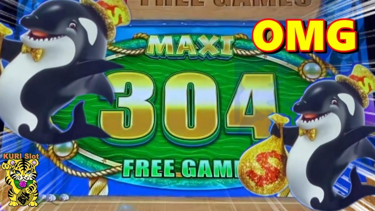 ★MEGA WIN ! I GOT A MAXI BONUS ! OVER 350 FREE GAMES !★WHALES OF CASH ULTIMATE JACKPOTS Slot☆栗スロ