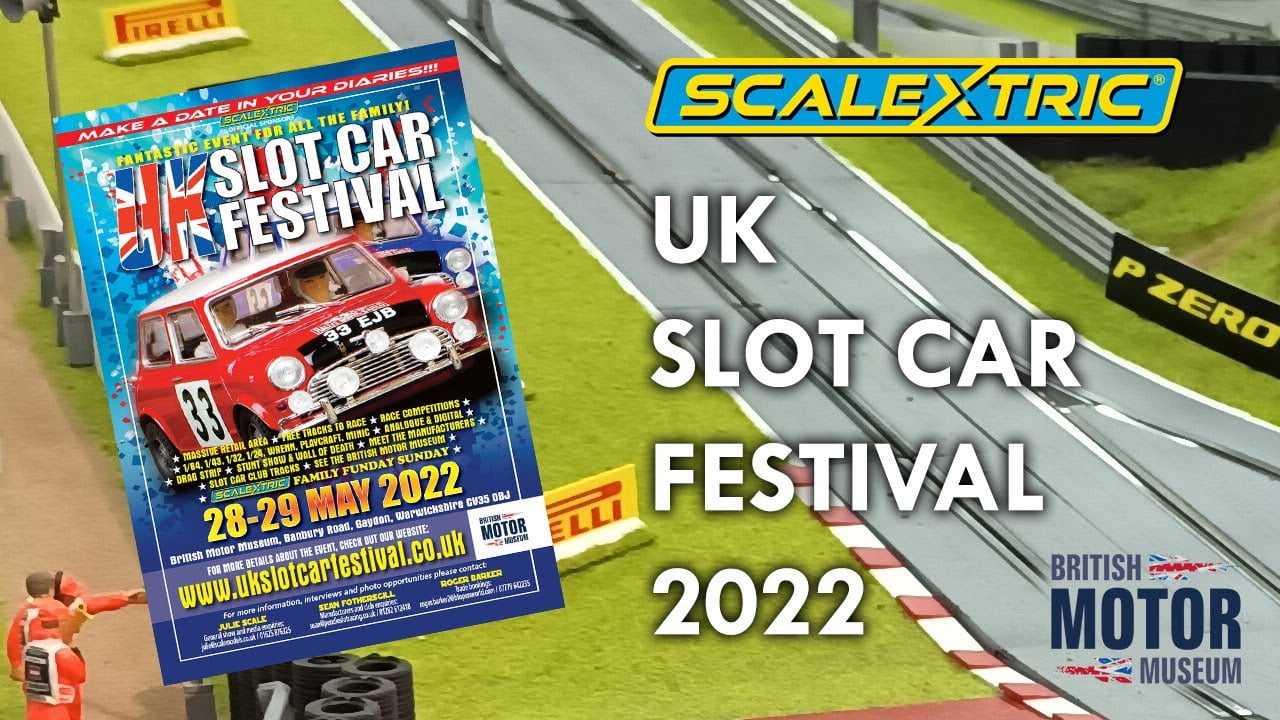 UK Slot Car Festival 2022 Highlights - Sponsored by Scalextric