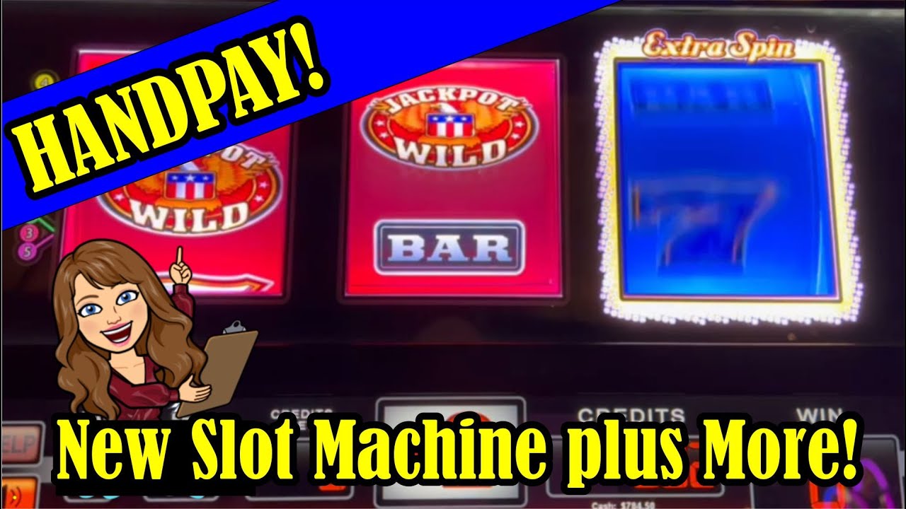 🔴Handpay Old School Pinball plus Patriot Respin NEW Slot Machine!