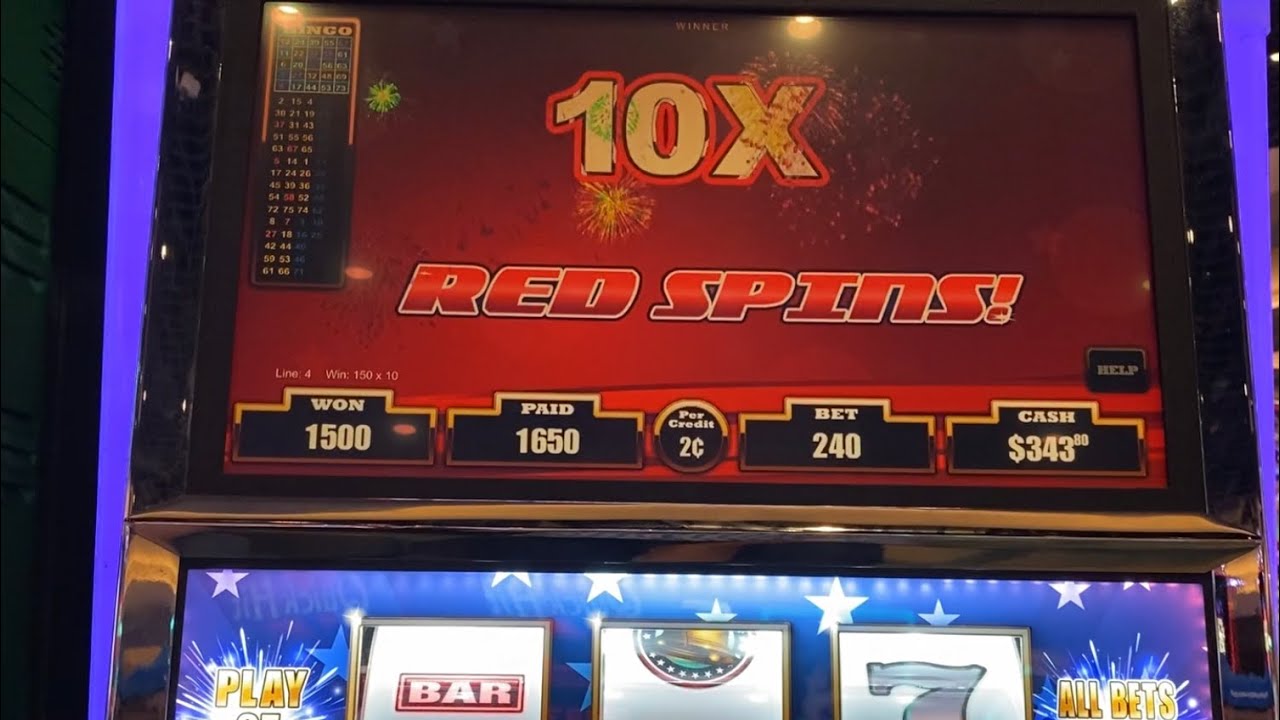 Red Spins with 10X! Let The Free Spins Ring Slot at Choctaw #choctaw #casino #slots #vgtslots