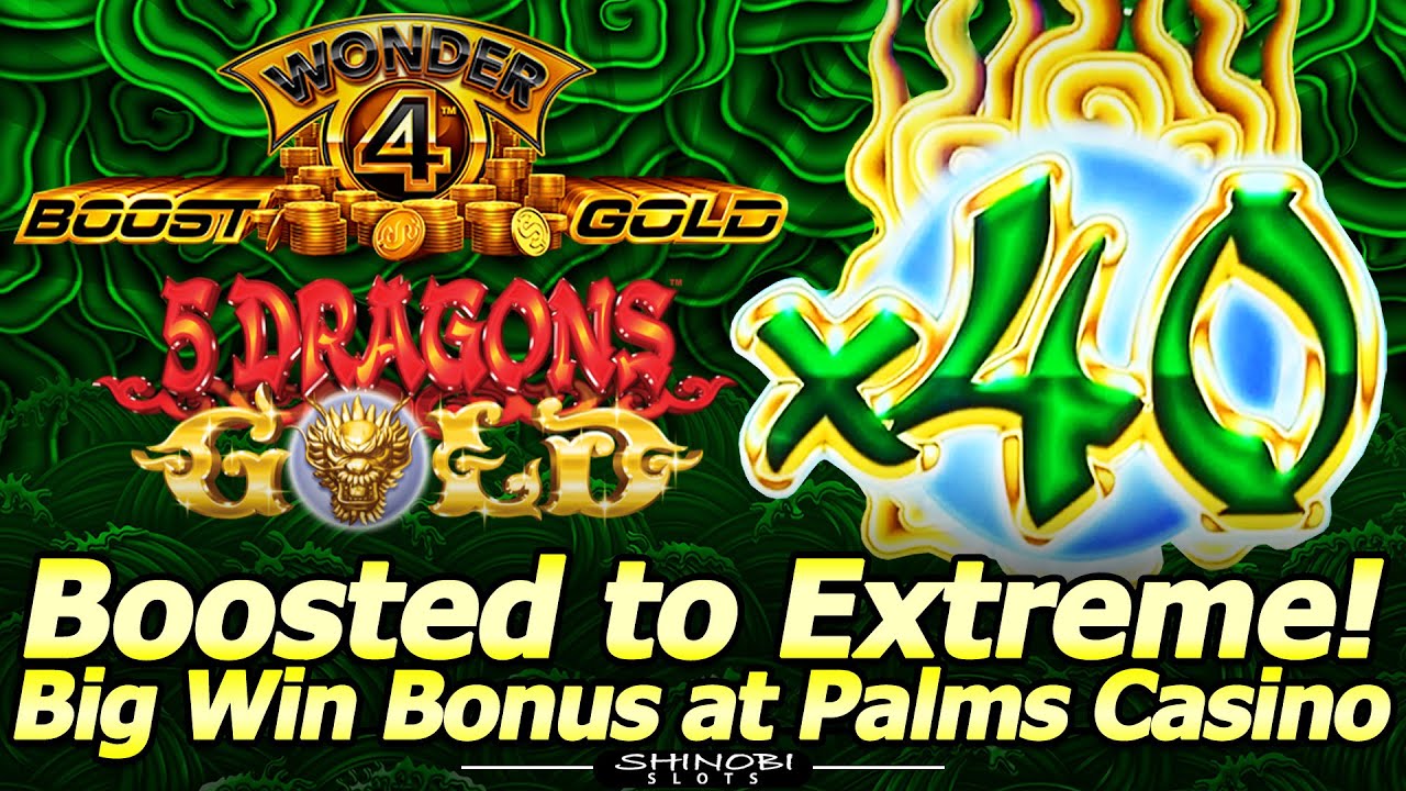 First Time x40 Multiplier Lands! Boosted To Extreme Free Games in Wonder 4 Boost Gold 5 Dragons Gold