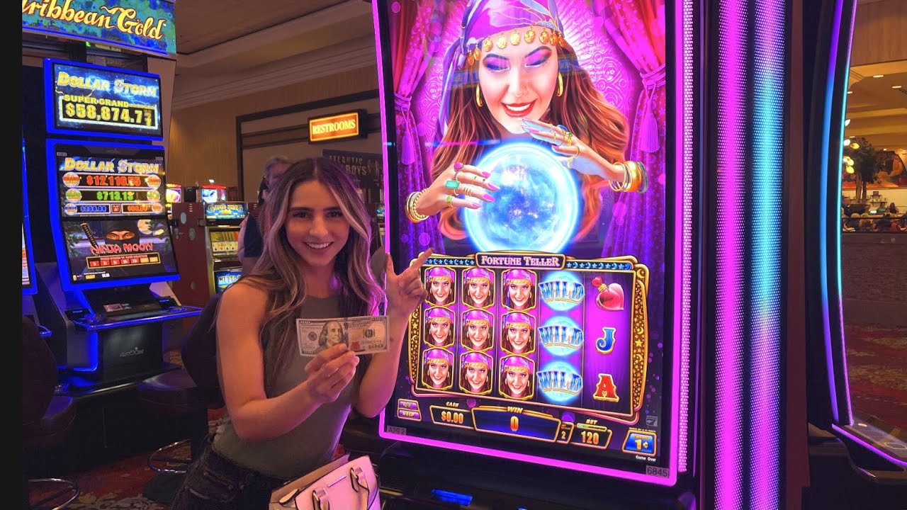 MIND BOGGLING HIT AFTER HIT From This Fortune Teller Slot In Las Vegas!!!🔮😯
