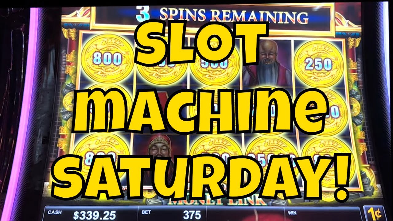 Slot Machine Saturday - Jackpots, Free Spins & More!