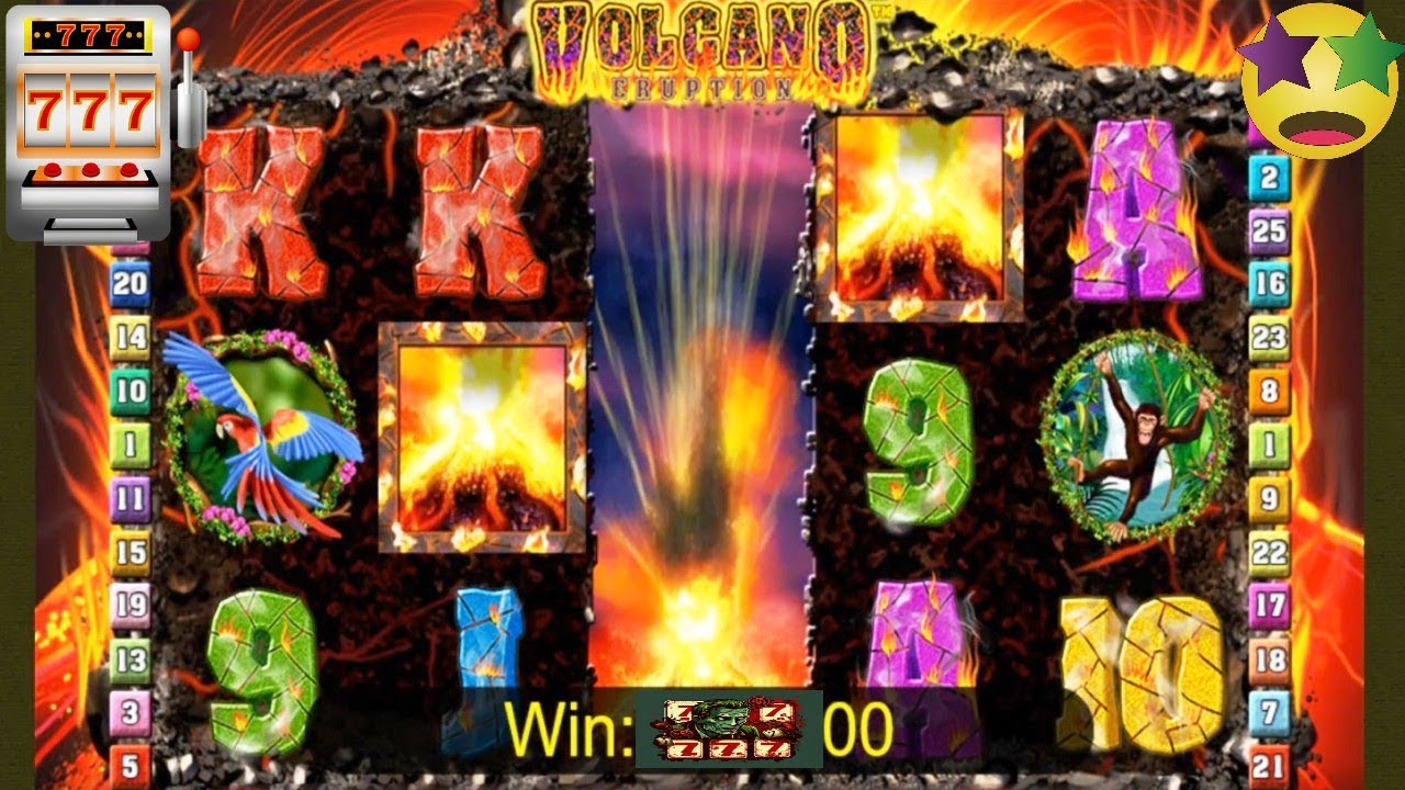 Viser les jeux BONUS - Machine à sous Volcano Eruption